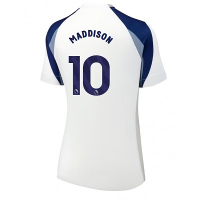 Fotballdrakt Dame Tottenham Hotspur James Maddison #10 Hjemmedrakt 2025-26 Kortermet Fotballdrakt Dame Tottenham Hotspur James Maddison #10 Hjemmedrakt 2025-26 Kortermet